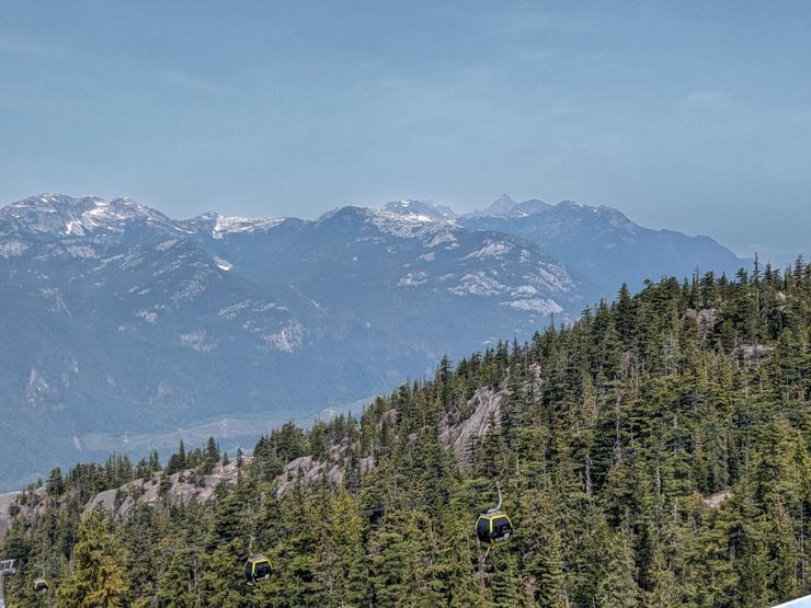 A view from the Sea-to-Sky Gondola, Squamish, BC